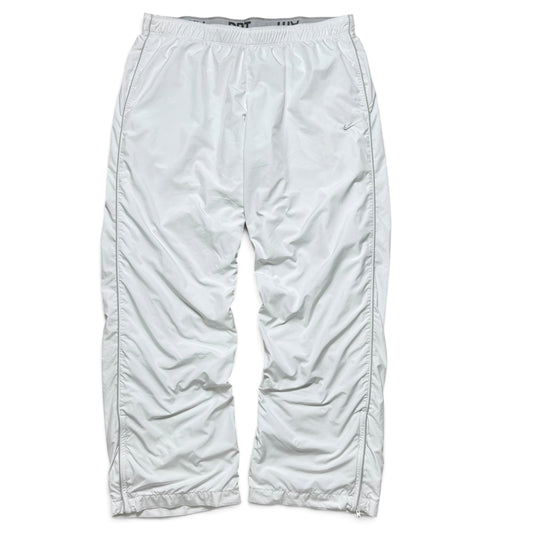 RARE 2000s Nike Trackpants White - (M)