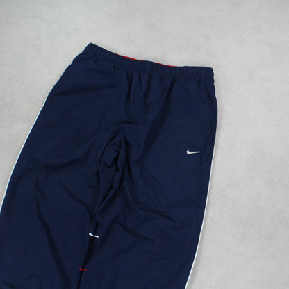 SUPER RARE 00s Nike Trackpants Navy - (L)