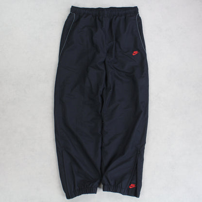 RARE Vintage 00s Nike Trackpants Black - (M)