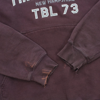 RARE Vintage Timberland Hoodie Maroon - (M)