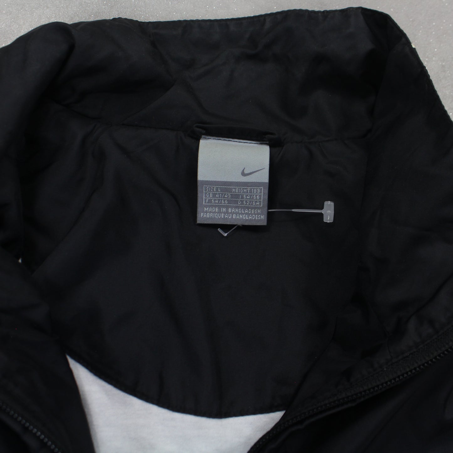 RARE 2000s Nike Track Jacket Black - (L)