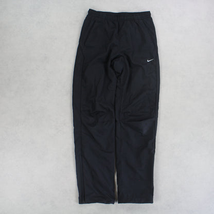 RARE 00s Nike Trackpants Black - (S)