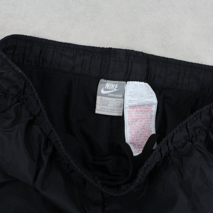 RARE Vintage 00s Nike Trackpants Black - (M)