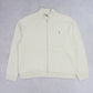 RARE Vintage YSL Zip Up Jacket Cream - (L)