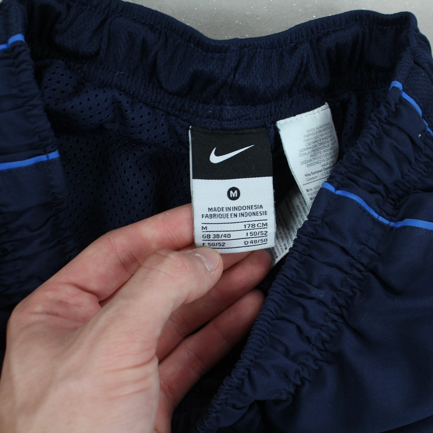 RARE 00s Nike Trackpants Blue - (S)