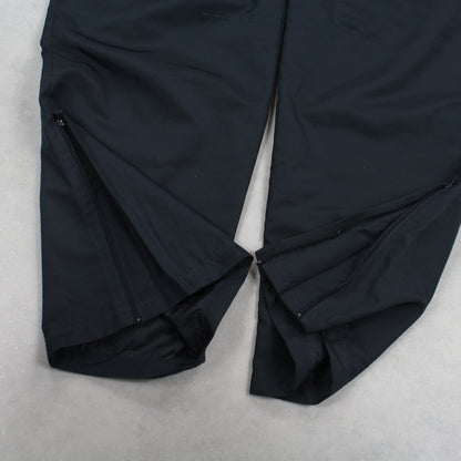 RARE Vintage 00s Nike Trackpants Black - (L)