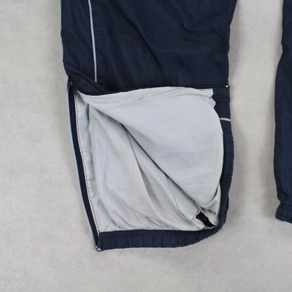 RARE 00s Nike Trackpants Navy - (L)