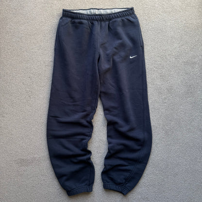 RARE 2000s Nike Joggers Navy - (M)