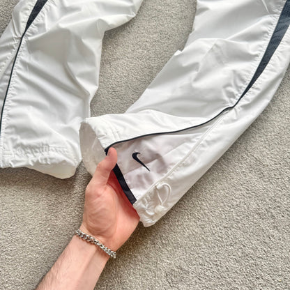 SUPER RARE 2000s Brand New Nike Trackpants White *PREMIUM* - (S)