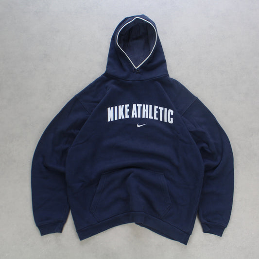 RARE 2000s Nike Hoodie Navy - (M)