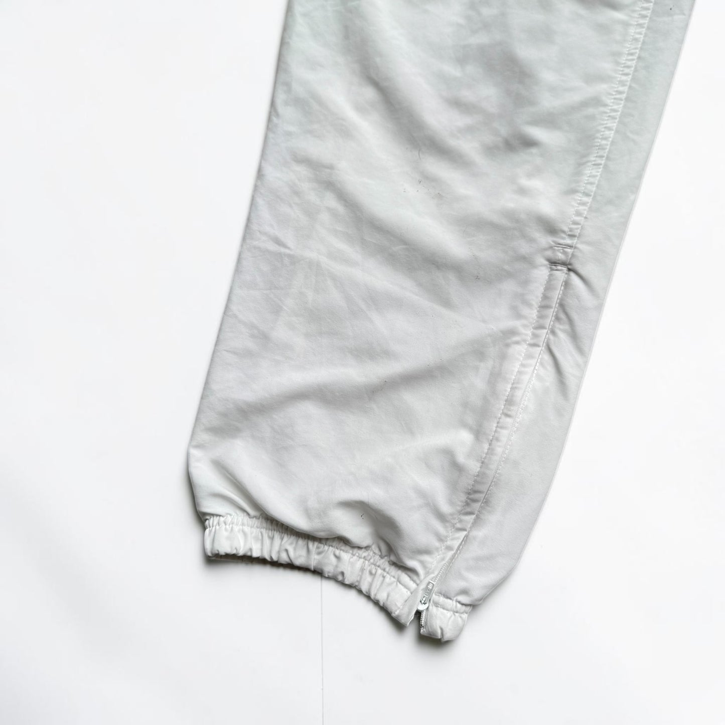 RARE 2000s Nike Trackpants White - (XL)