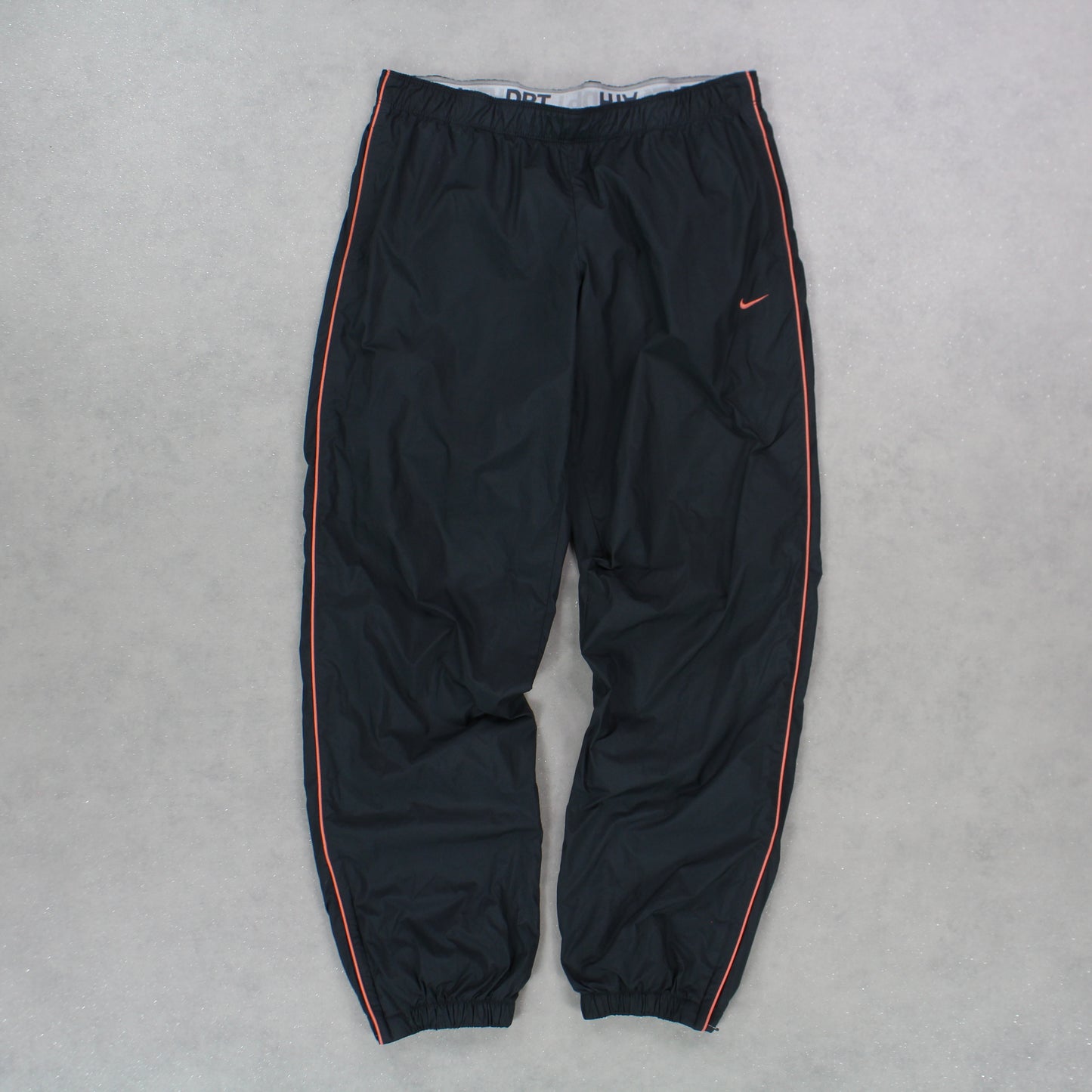 RARE 00s Nike Trackpants Grey - (M)