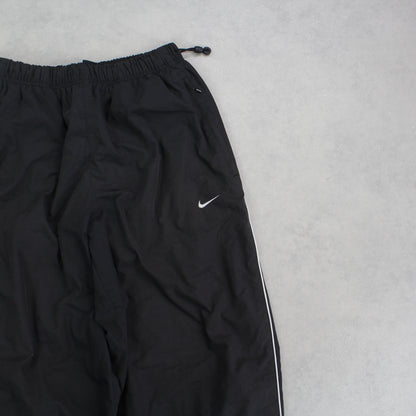 RARE 90s Nike Trackpants Black - (S)