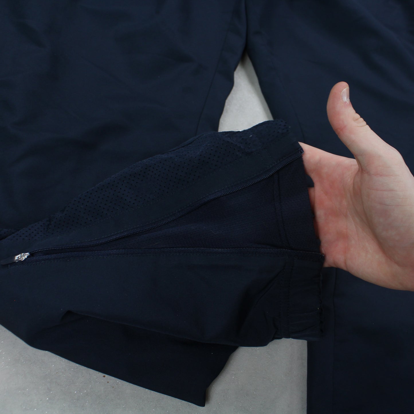 RARE 00s Nike Trackpants Navy - (L)