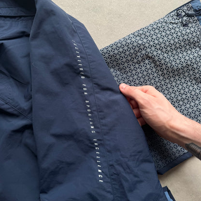 RARE 2000s Baggy Nike Trackpants Navy - (L)