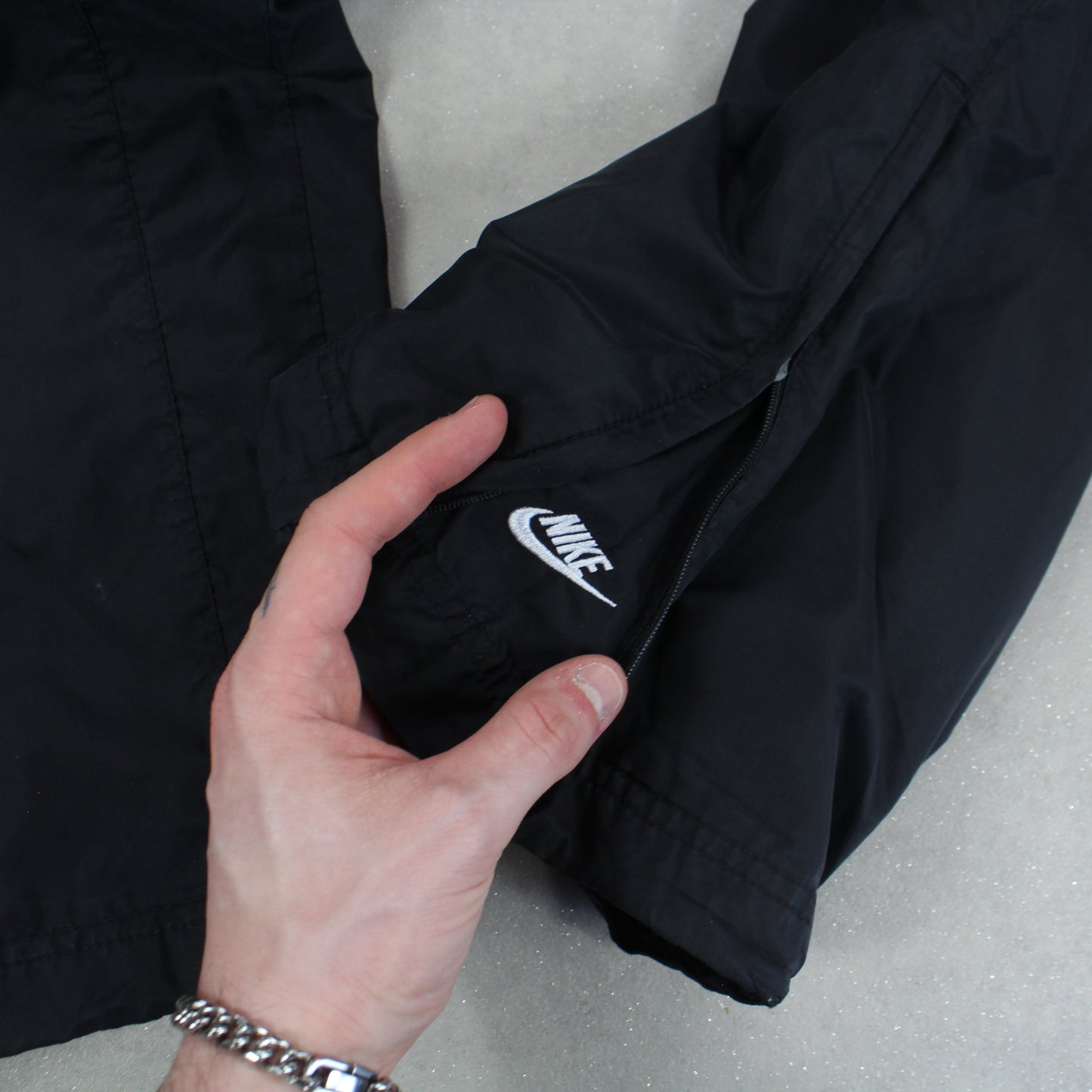 RARE 00s Nike Trackpants Black - (M)