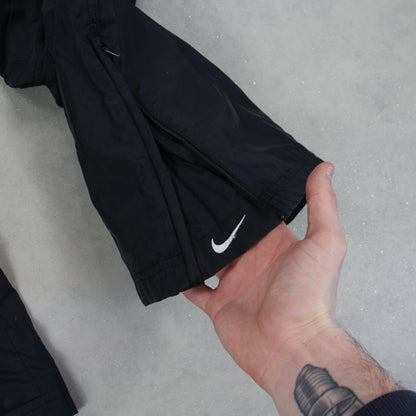 RARE 00s Nike Trackpants Black - (S)