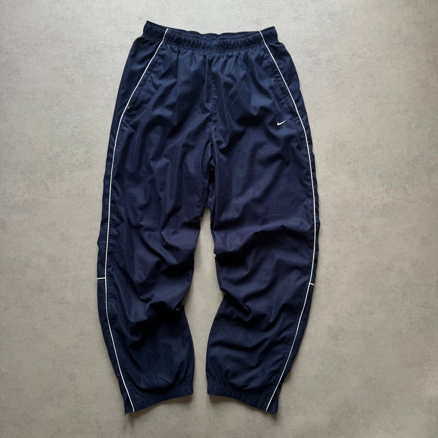 RARE 2000s Nike Trackpants Navy - (M)