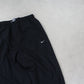 RARE 00s Nike Trackpants Black - (M)