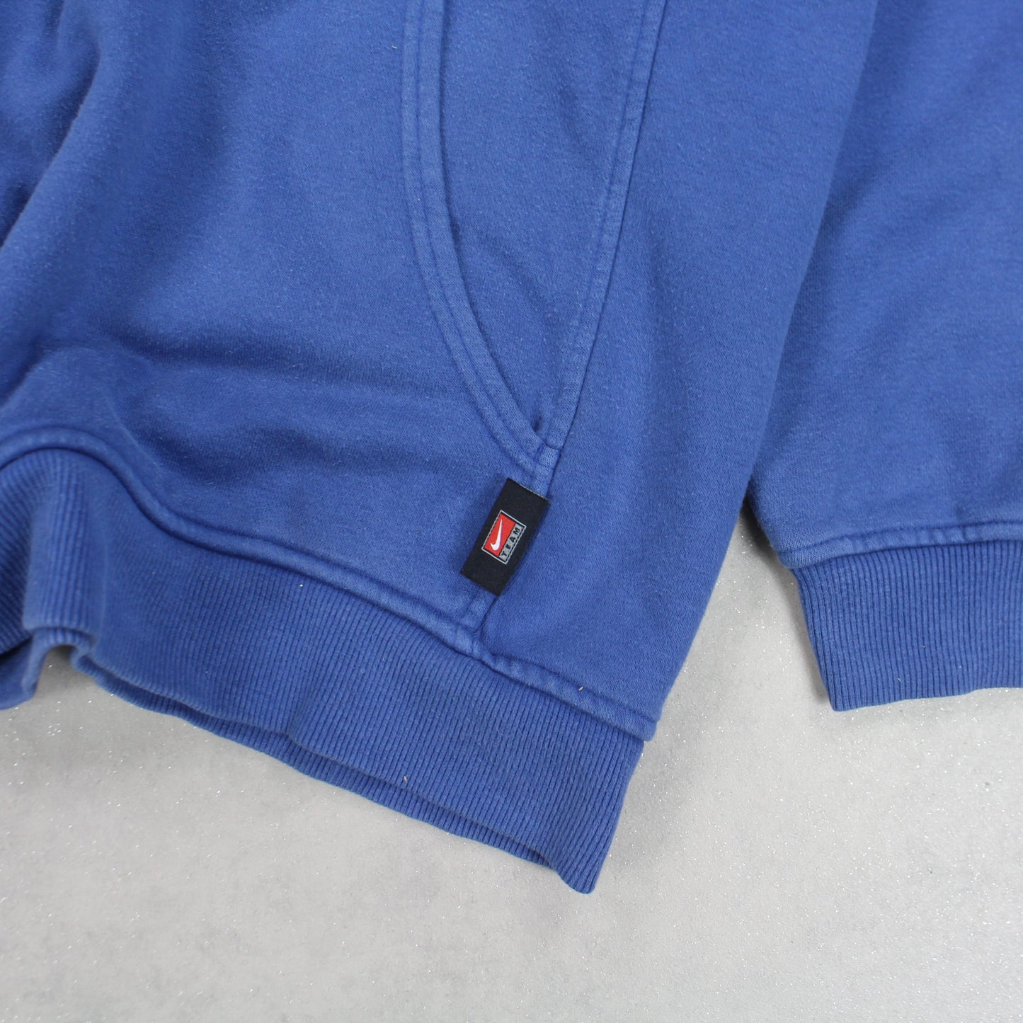 VERY RARE Vintage 1990s Nike Duke Hoodie Blue - (L)