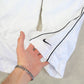 SUPER RARE 00s Nike Trackpants White - (XS)