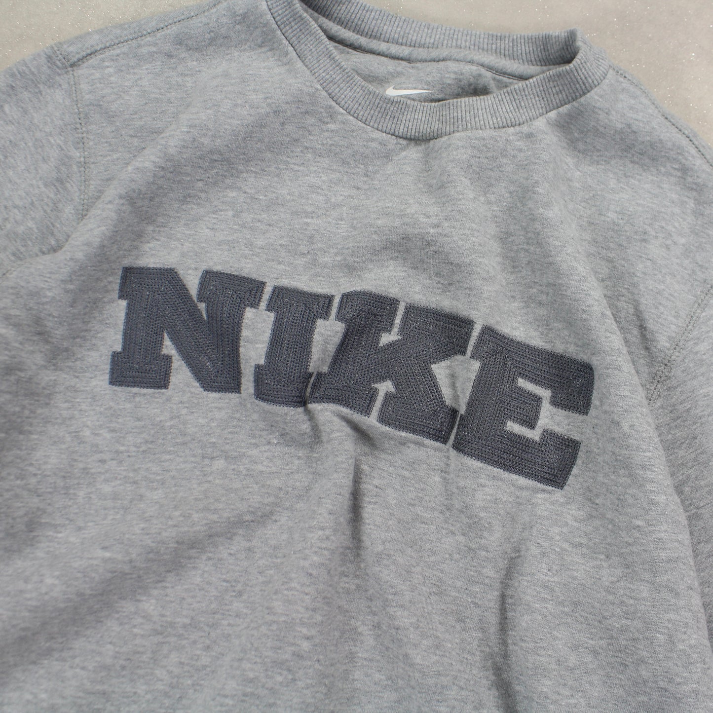 RARE 2000s Nike Sweatshirt Grey - (M)