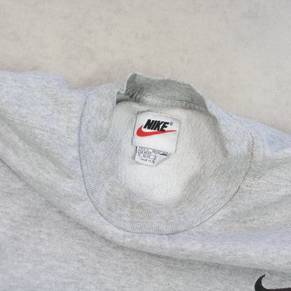 RARE Vintage 1990s Nike Sweatshirt Grey - (L)