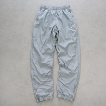 RARE 2000s Nike Trackpants Grey - (S)