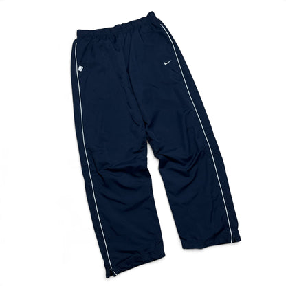 RARE 2000s Nike Trackpants Navy - (L)