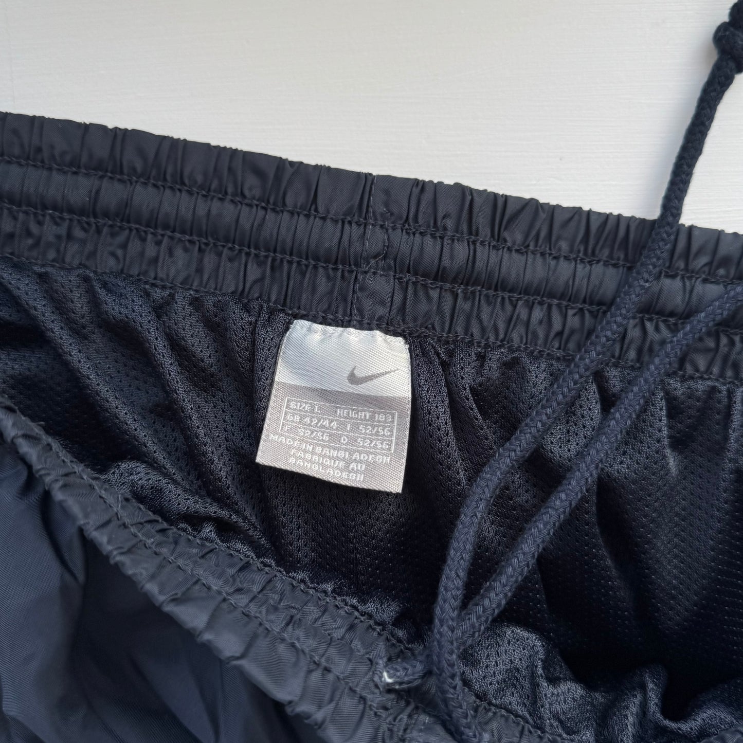 RARE 2000s Baggy Nike Trackpants Navy - (M)