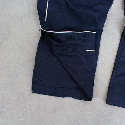 RARE 00s Baggy Nike Trackpants Navy - (M)
