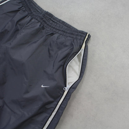RARE 2000s Nike Trackpants Grey - (M)