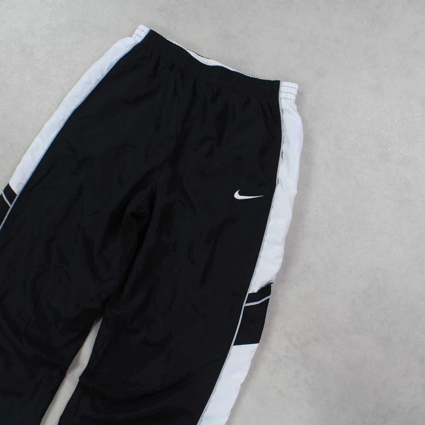 RARE 00s Nike Trackpants Black - (S)