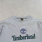 RARE Vintage 1990s Timberland Spell Out Sweatshirt Light Blue - (M)