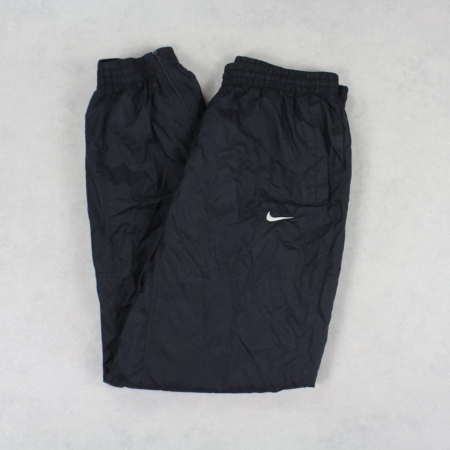 RARE Vintage 90s Nike Trackpants Black - (M)