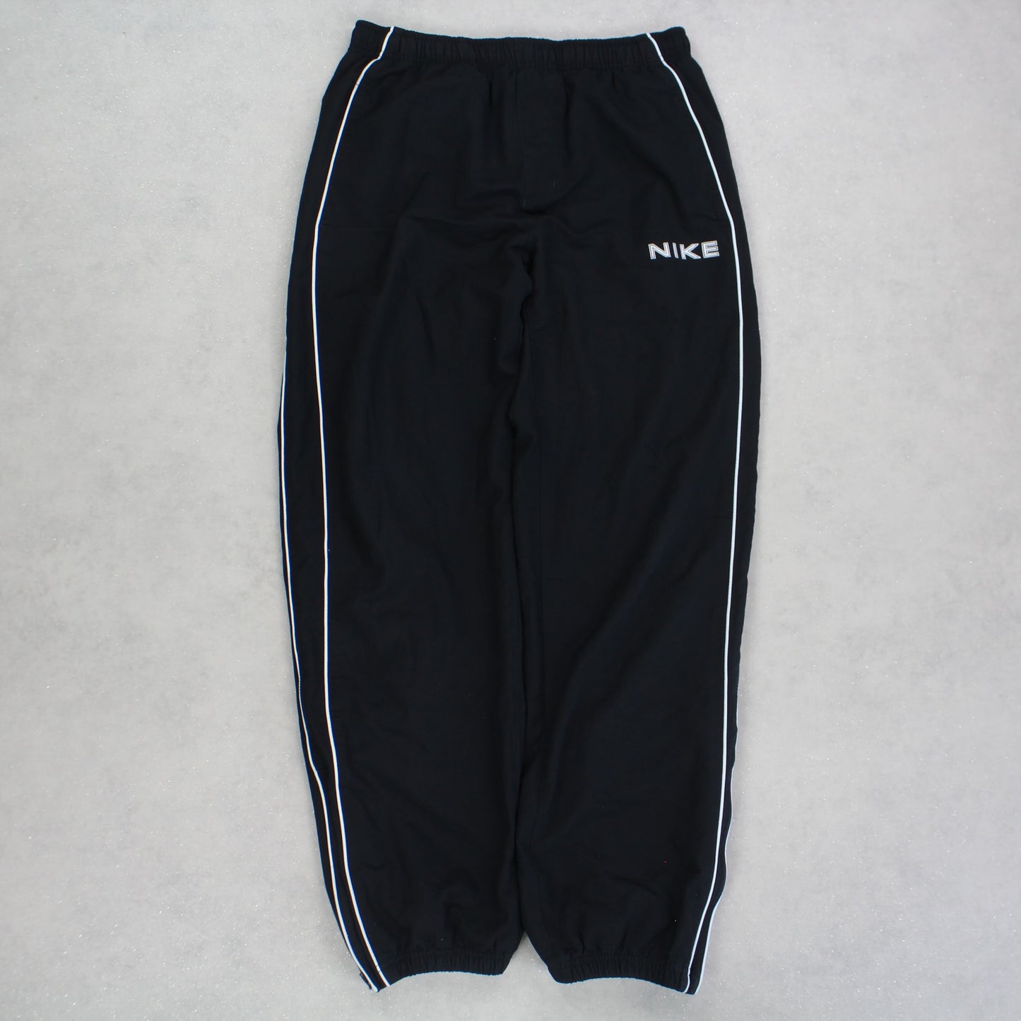 SUPER RARE Vintage 00s Nike Trackpants Black - (S)