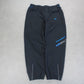 SUPER RARE Vintage 00s Nike AIRMAX Trackpants Grey - (L)