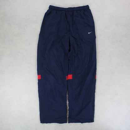 RARE 00s Nike Trackpants Navy - (M)