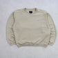 Vintage Nike Swoosh Sweatshirt Beige - (S)