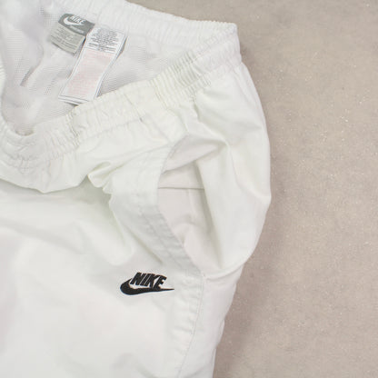 RARE 00s Nike Trackpants White - (L)