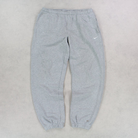 RARE 00s Nike Joggers Grey - (M)