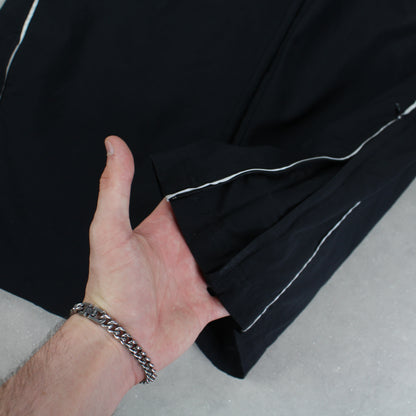 RARE 2000s Baggy Nike Trackpants Black - (L)