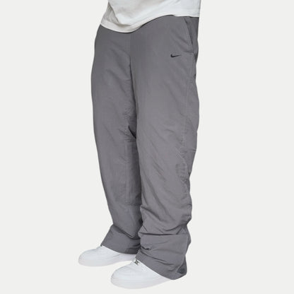 RARE 2000s Nike Trackpants Grey - (M)