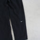 RARE 00s Nike Trackpants Black - (S)