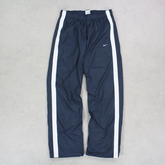 RARE 00s Nike Trackpants Blue - (S)