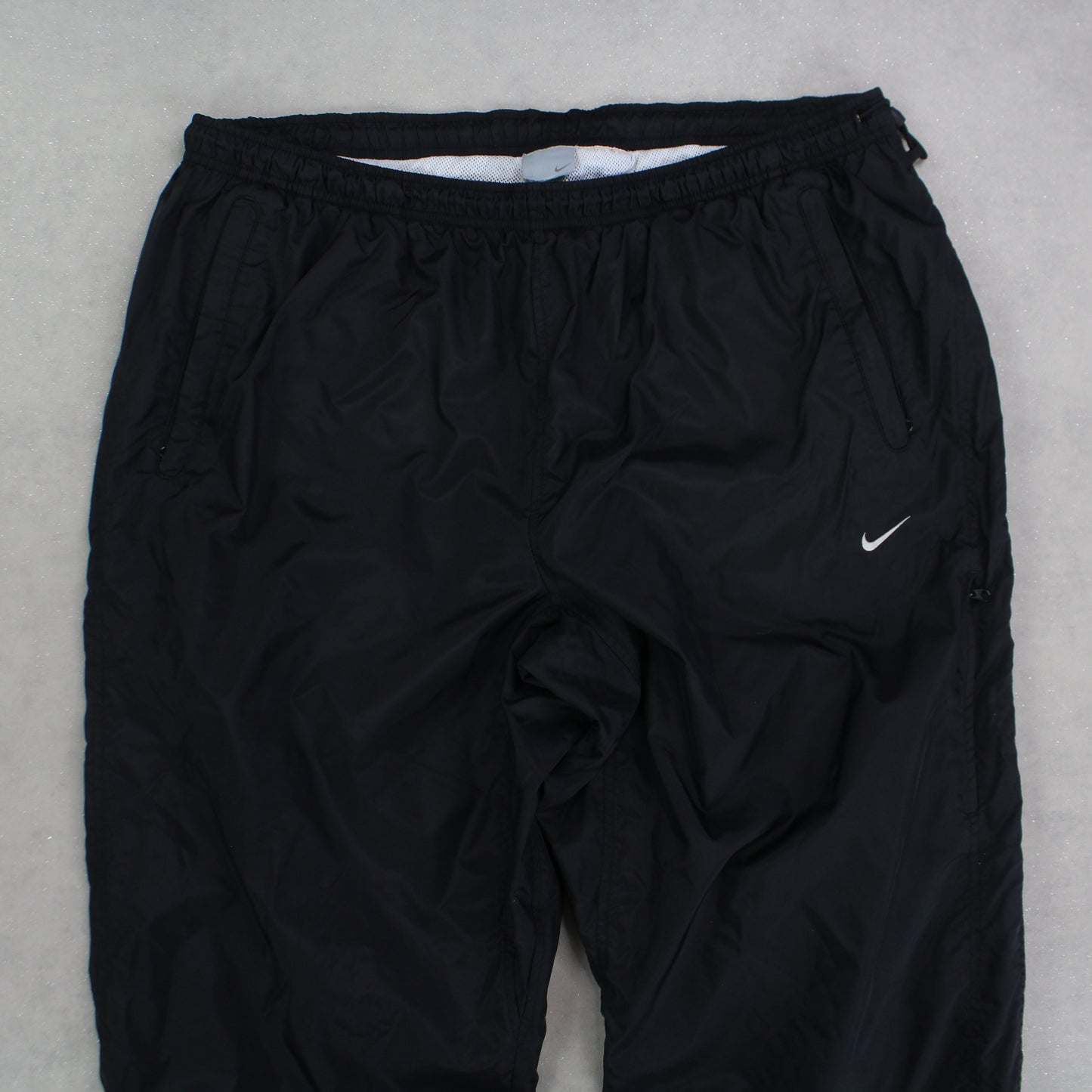 SUPER RARE 2000s Nike Trackpants Black - (L)