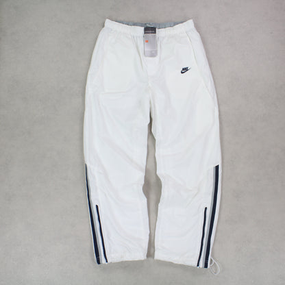 SUPER RARE 00s Nike Trackpants BNWT White - (L)