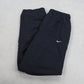 RARE Vintage 00s Nike Trackpants Black - (S)