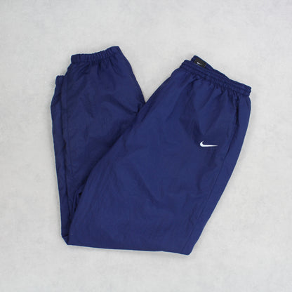 RARE Vintage 00s Nike Trackpants Navy - (L)