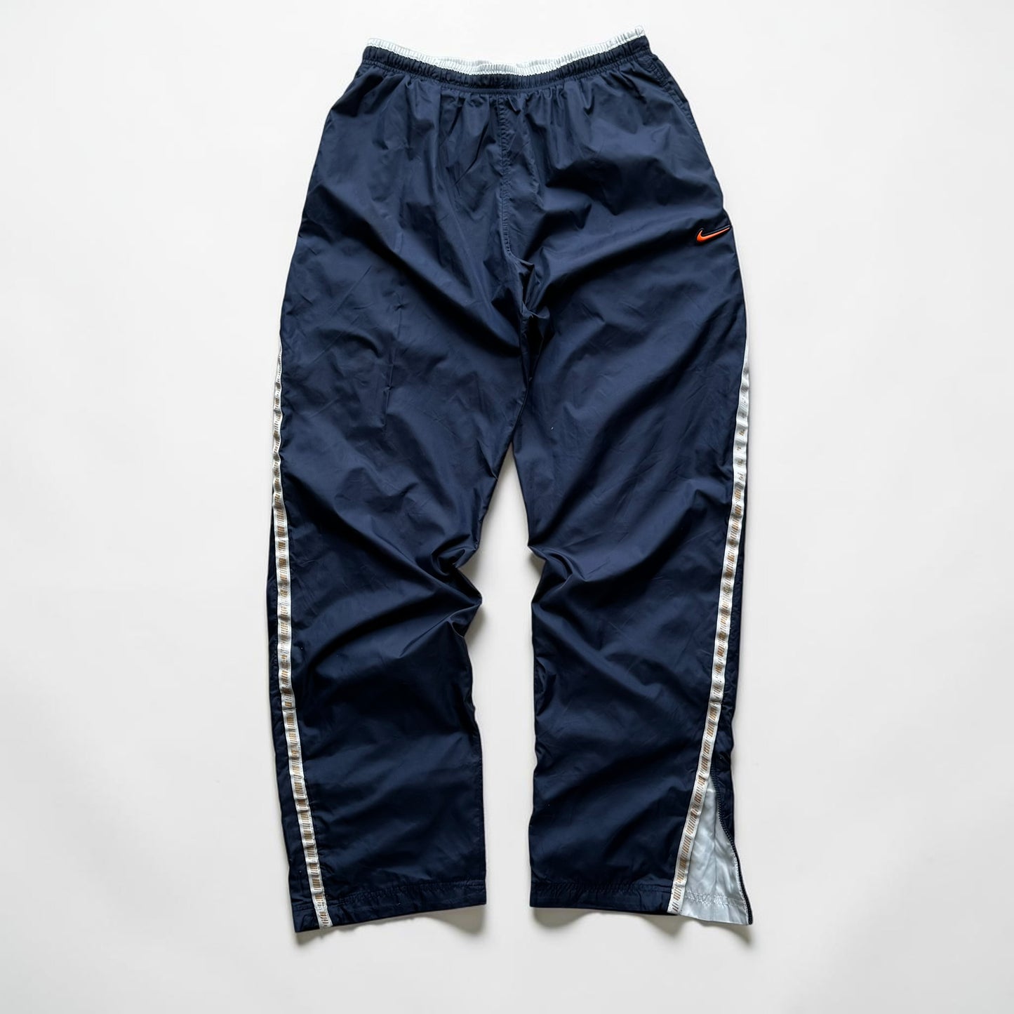 RARE 2000s Nike Trackpants Navy - (S)